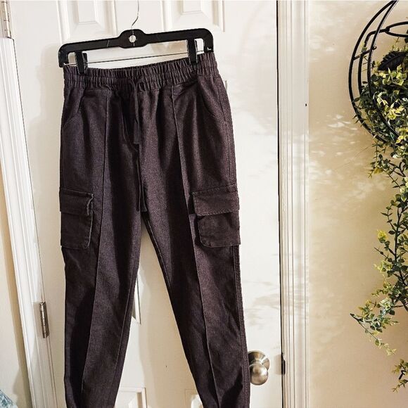 New Stellaluce Cargo Jogger Denim Style Pants. - Picture 12 of 14